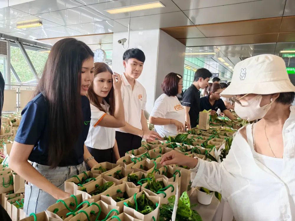 ผู้บริหาร และพนักงาน กลุ่มบริษัท ร็อคเทค โกลบอล จำกัด (มหาชน) เข้าร่วมกิจกรรม “Clean Air We Share ขบวนลมหายใจสะอาด” กับกลุ่มบริษัทบีทีเอส