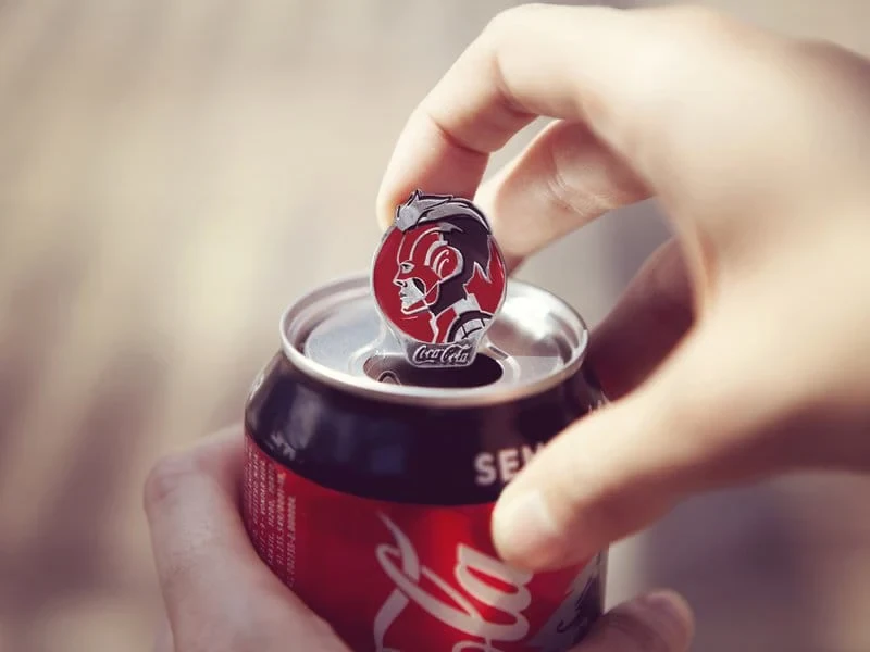 Coke คอลเลกชั่น Avengers: Endgame ไม่ใช่เด็ดแค่ลาย แต่กิมมิคอยู่ที่ “ฝากระป๋อง”