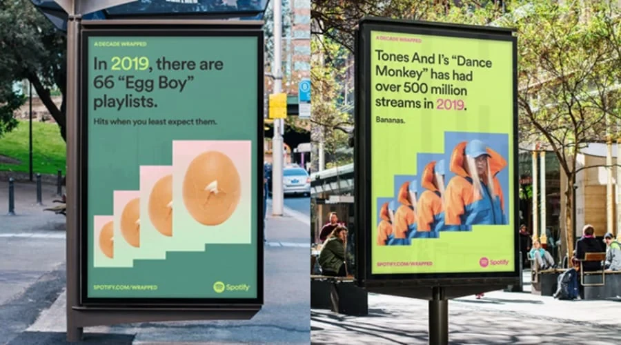 Spotify ปล่อยแคมเปญผ่านสื่อโซเชียลมีเดีย สื่อนอกบ้าน และสื่ออื่น ๆ