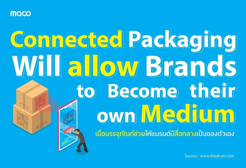 เมื่อบรรจุภัณฑ์ช่วยให้แบรนด์มีสื่อกลางเป็นของตัวเอง