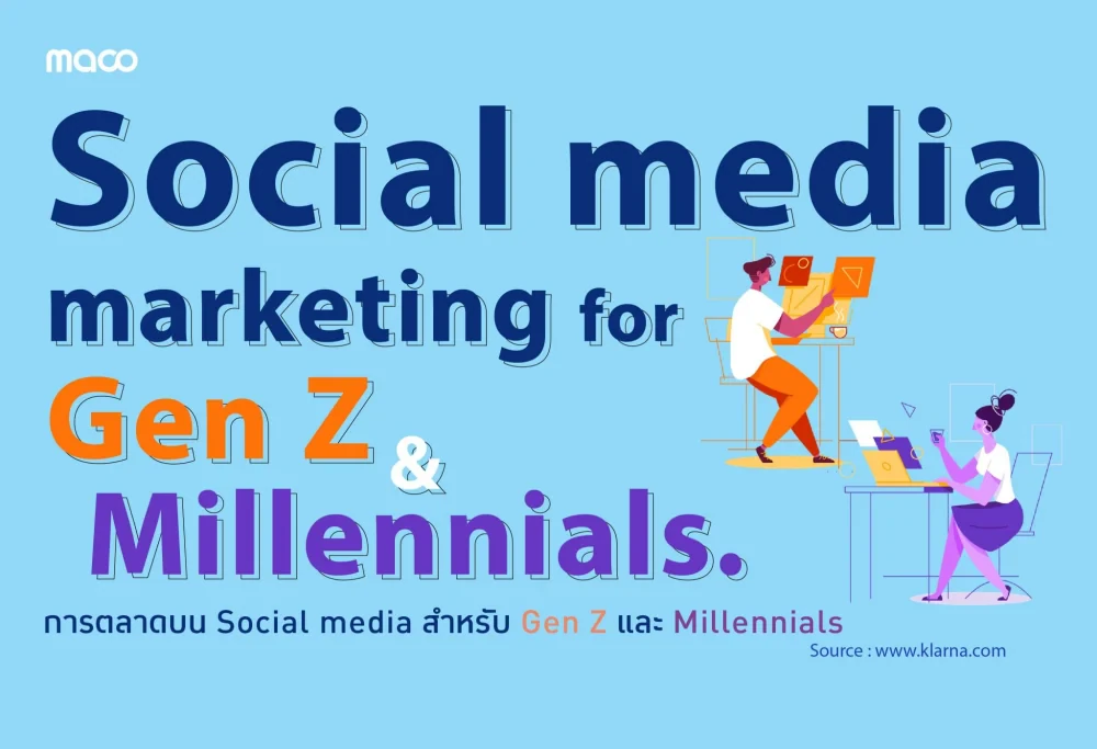 Social media marketing for Gen Z and Millennials