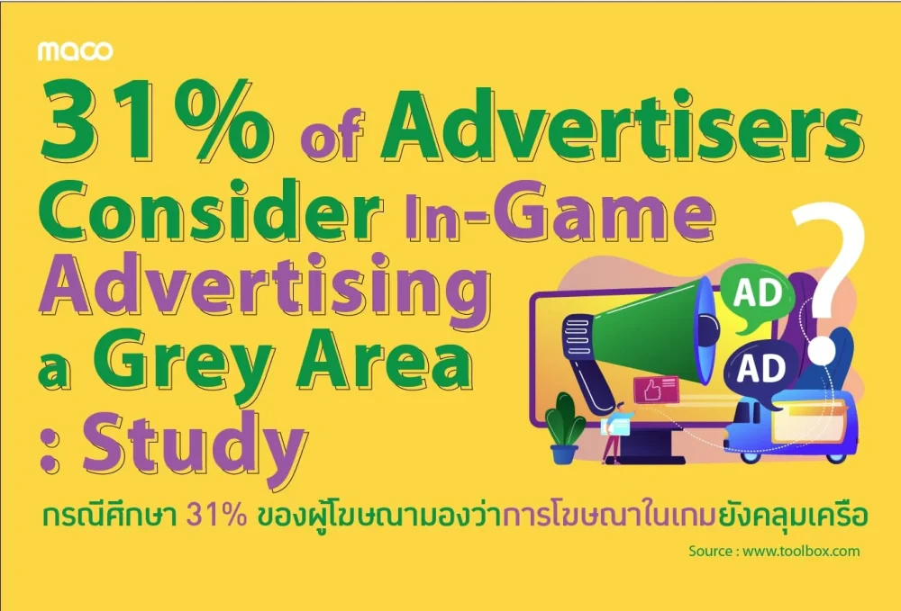 31% of Advertisers Consider In-Game Advertising a Grey Area: Study