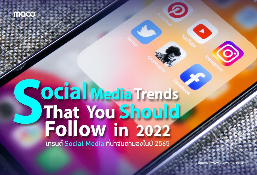 Social Media Trends That You Should Follow in 2022