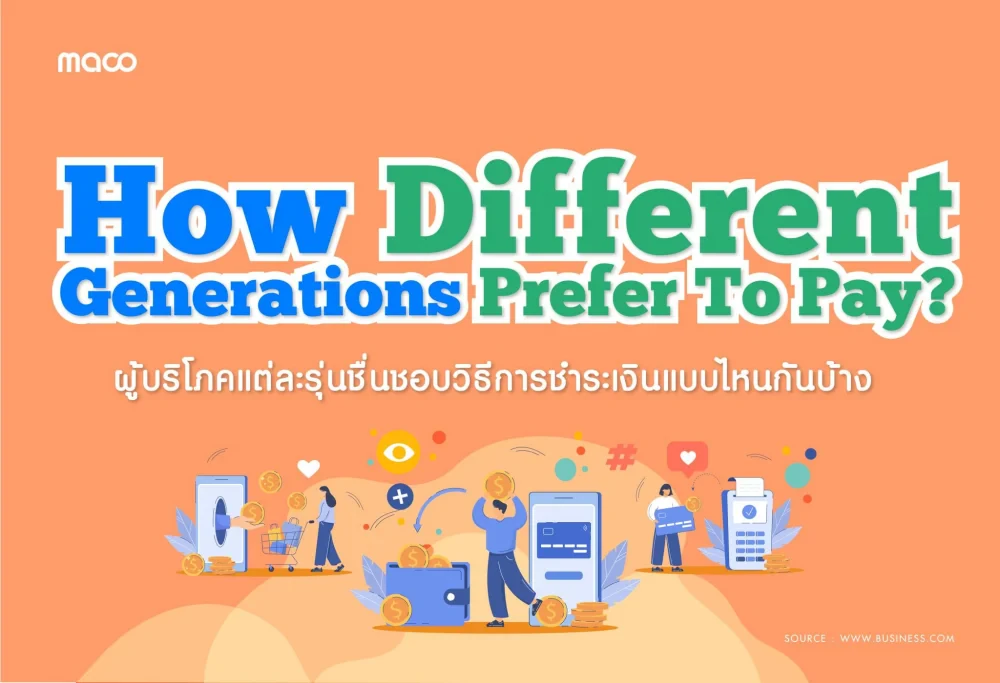 How Different Generations Prefer To Pay ?