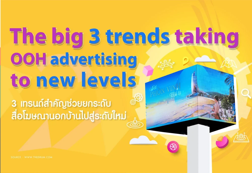 The big three trends taking out-of-home advertising to new levels
