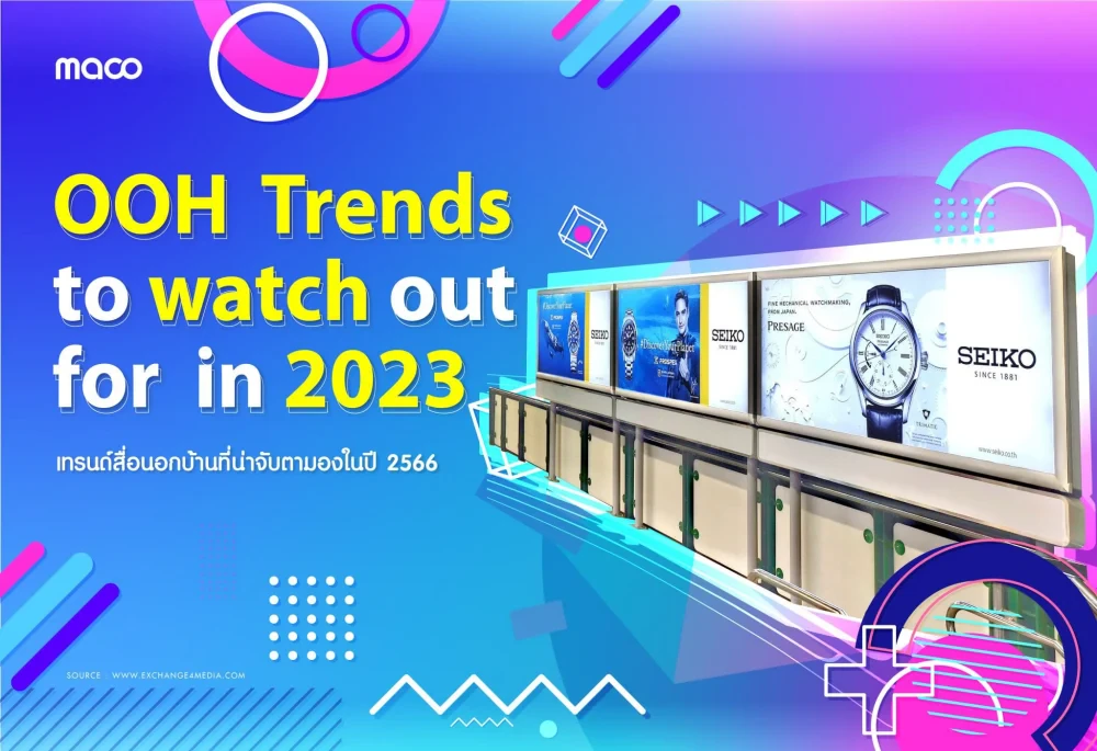 OOH Trends to watch out for in 2023
