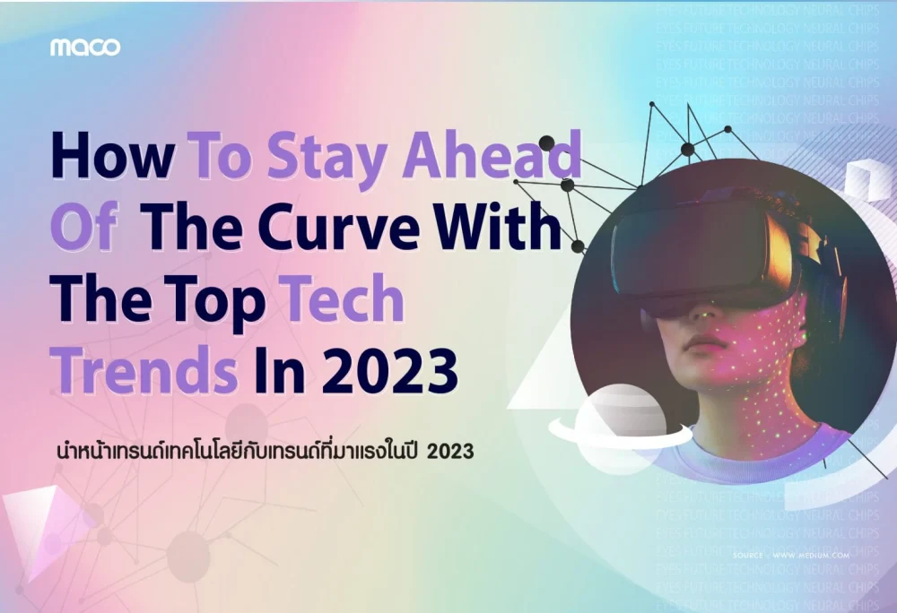How To Stay Ahead Of The Curve With The Top Tech Trends In 2023