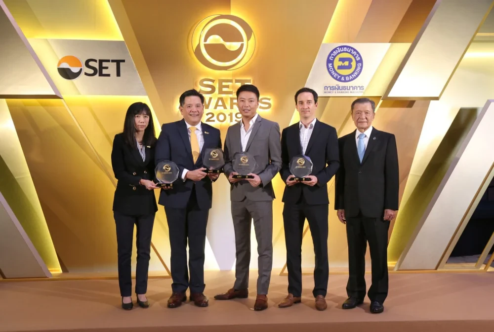 VGI คว้า 4 รางวัลอันทรงเกียรติจาก SET AWARDS 2019